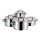 WMF - Set potten 4 stuks FUNCTION roestvrij
