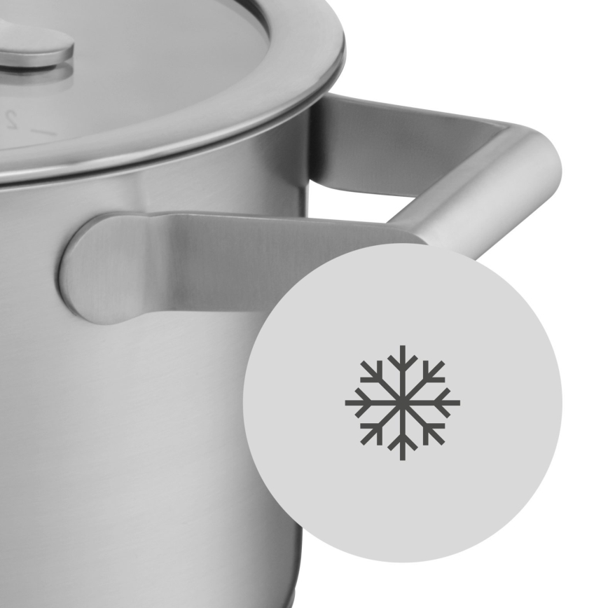 WMF - Set potten 5pcs COMFORT LINE roestvrij