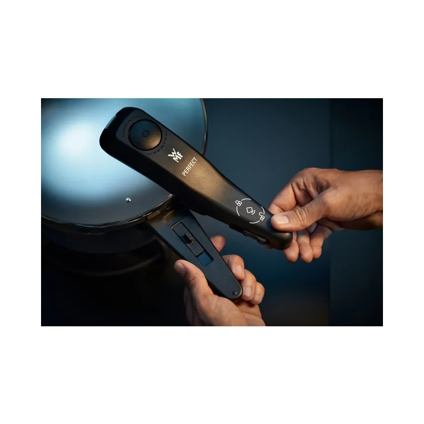 WMF - Set snelkookpannen 6,5 l + 3 l PERFECT roestvrij staal