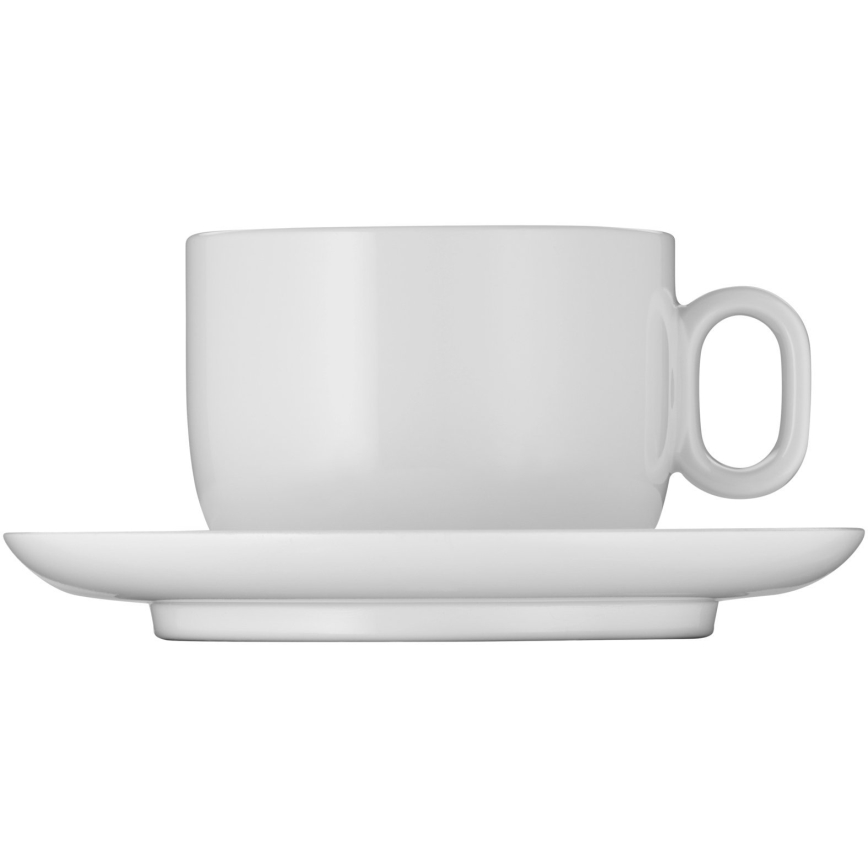 WMF - SET van 2 cappuccinokopjes met schotel BARISTA 160 ml wit