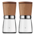 WMF - Set van 2 natuur eikenhouten peper- en zoutmolens