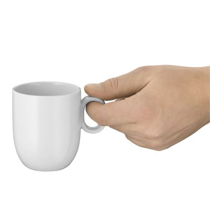 WMF - SET van 2x Café Crème kopje met schotel BARISTA 170 ml wit