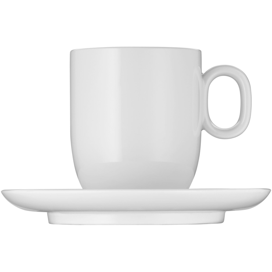 WMF - SET van 2x Café Crème kopje met schotel BARISTA 170 ml wit