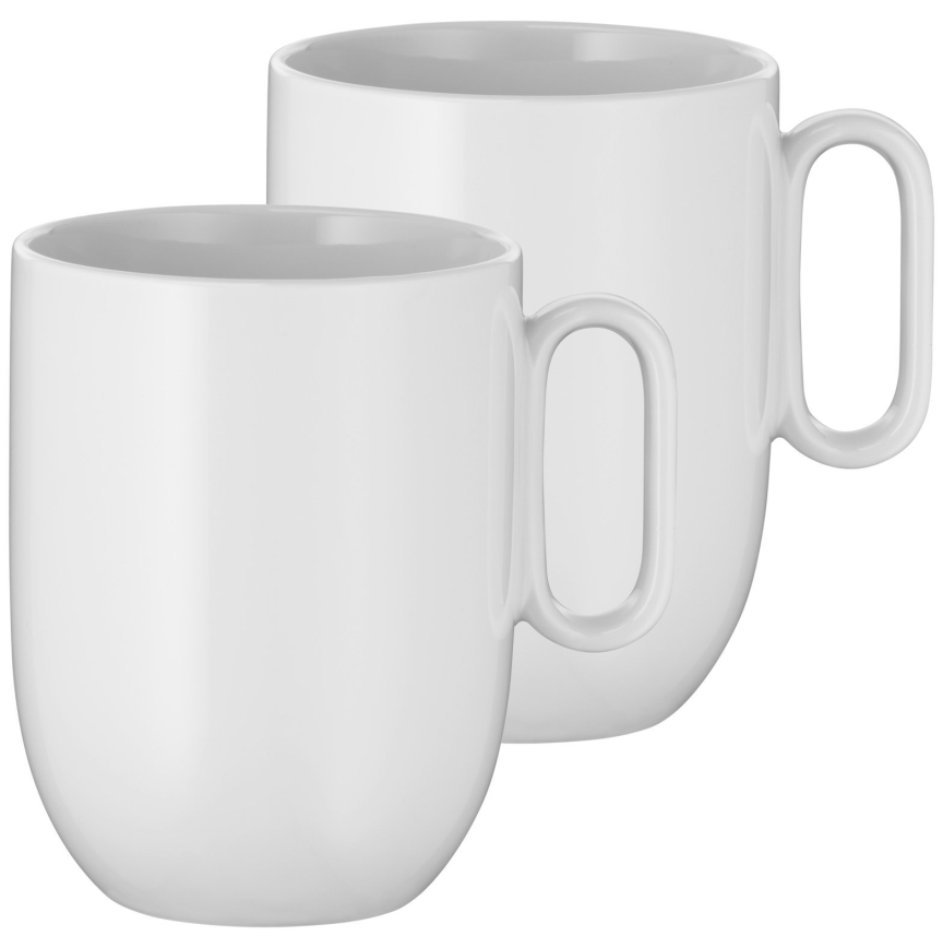 WMF - SET van 2x Barista koffiekopjes 380 ml wit