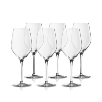 WMF - Set van 6 witte wijnglazen EASY PLUS