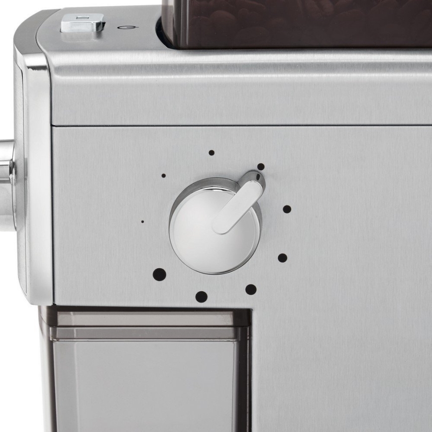 WMF - Elektrische koffiemolen 180 g STELIO 110W/230V roestvrij staal