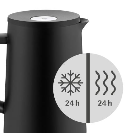 WMF - Thermoskan IMPULSE zwart 1 l