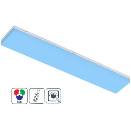 Wofi 11276 - LED RGB Uitbreidbaar dimbaar opbouwpaneel FOURLIGHTS LED/10W/230V