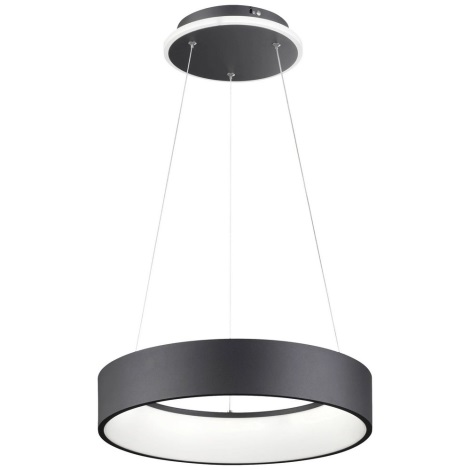 Wofi 11487FW - LED dimbare hanglamp aan snoer SHAY LED/31,5W/230V 3000K zwart