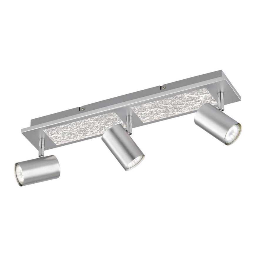 Wofi 11591 - LED Inbouwspot BALI 3xGU10/5W/230V + 2xLED/6W/230V 3000K