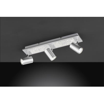 Wofi 11591 - LED Inbouwspot BALI 3xGU10/5W/230V + 2xLED/6W/230V 3000K