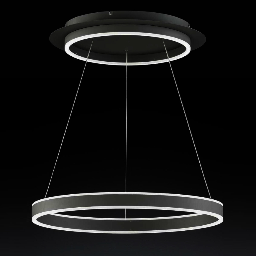 Wofi 12147 - Dimbare LED hanglamp aan een koord KEMI LED/73W/230V 3000K + afstandsbediening