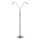Wofi 307102640000 - Dimbare LED Staande lamp NOIS 2xLED/5W/230V