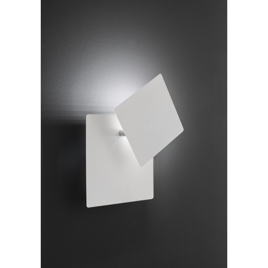Wofi 4048-108Q - LED wand verlichting BAYONNE LED/6,5W/230V wit