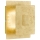 Wofi 4048-201Q - LED wand verlichting BAYONNE LED/6,5W/230V goud