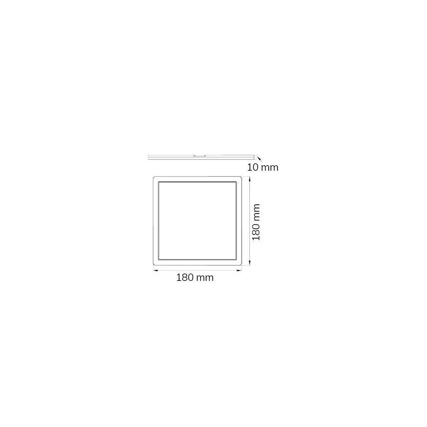 Wofi 4506.02.06.9500 - Uitbreidingsset 2x LED RGB Dimbare wandlamp LED/2W/230V