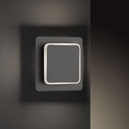 Wofi 4785.01.10.9000 - LED Wandlamp SUTTER LED/4,5W/230V 3000K zwart
