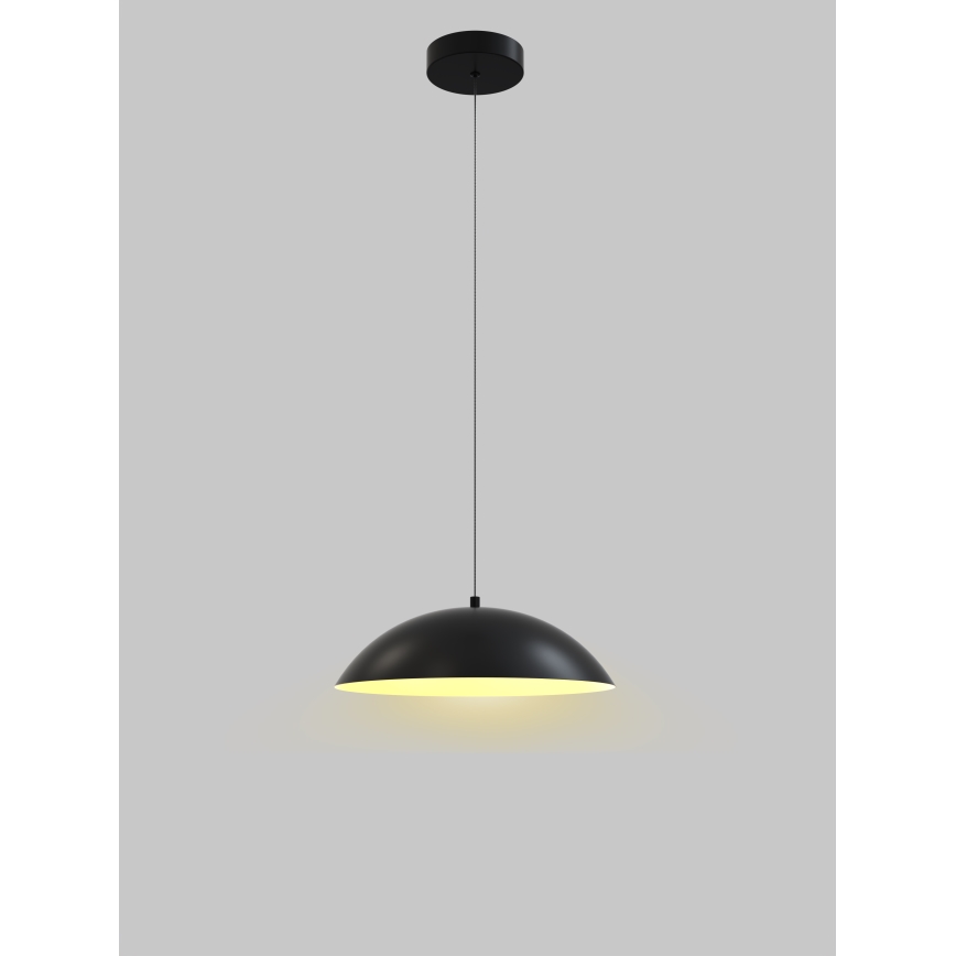Wofi 6001-104 - Dimbare LED hanglamp aan een koord ROSCOFF LED/19W/230V zwart/goud