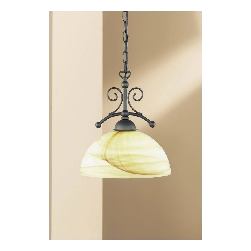 Wofi 6128.01.09.0000 - Hanglamp aan een ketting LACCHINO 1xE27/60W/230V