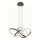 Wofi 6134-105L - Dimbare LED hanglamp aan een koord INDIGO LED/50W/230V zwart/glanzend chroom