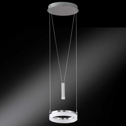 Wofi 6263.02.54.6250 - Dimbare LED hanglamp aan een koord JETTE LED/10W/230V + LED/1W