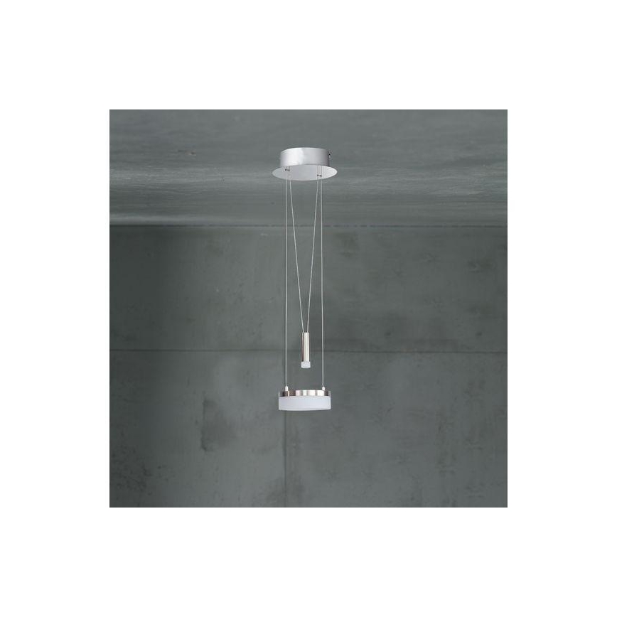 Wofi 6263.02.54.6250 - Dimbare LED hanglamp aan een koord JETTE LED/10W/230V + LED/1W