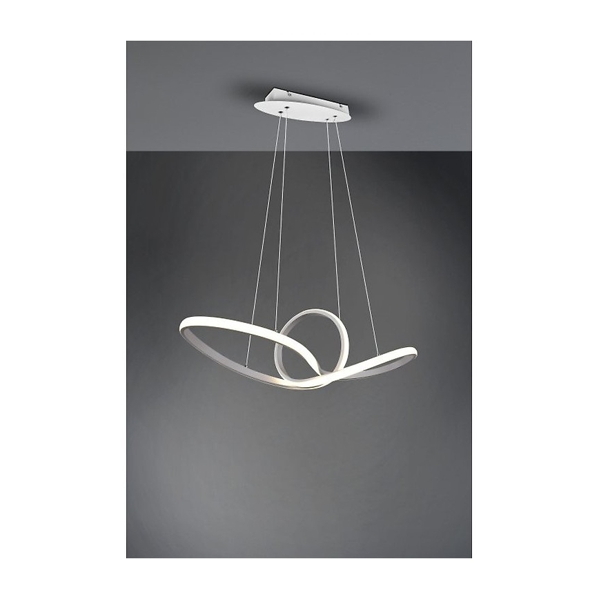 Wofi 6823.01.06.9500 - LED dimbare kroonluchter aan kabels SALO LED/28W/230V 3000K