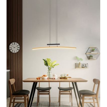 Wofi 7020-106 - Dimbare LED hanglamp aan een koord BOLOGNA LED/27W/230V