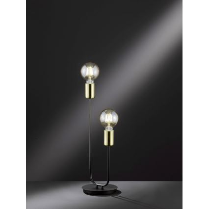 Wofi 8255.02.10.8000 - Lampen standaard YORK 2xE27/60W/230V