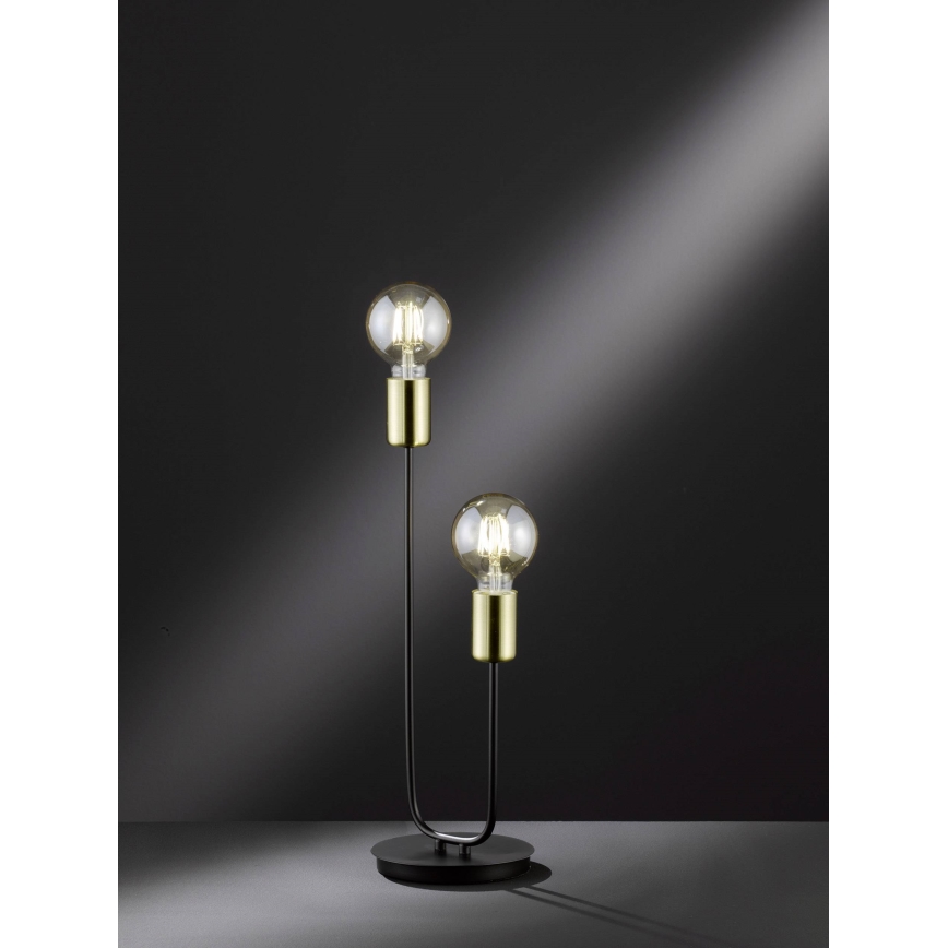 Wofi 8255.02.10.8000 - Lampen standaard YORK 2xE27/60W/230V