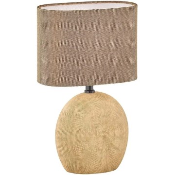 Wofi 845601236000 - Tafellamp CARMEN 1xE14/40W/230V beige