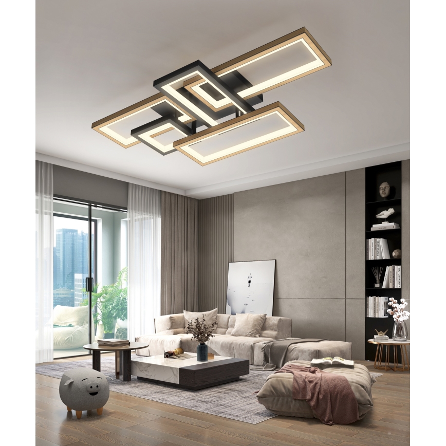Wofi 9022-506 - LED dimbare plafondlamp MATERA LED/60W/230V