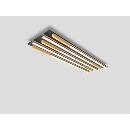 Wofi 9031-506L - Dimbare LED Plafondlamp PALERMO LED/57W/230V rubberen boom