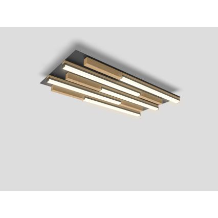 Wofi 9031-506S  - Dimbare LED Plafondlamp PALERMO LED/34W/230V rubberen boom