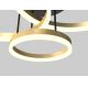 Wofi 9049-401 - Dimbare LED bevestigde hanglamp PERPIGNAN LED/51W/230V goud
