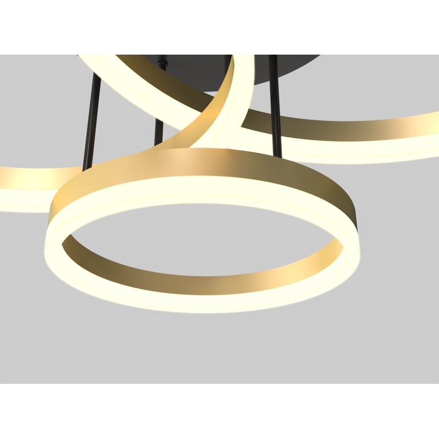 Wofi 9049-401 - Dimbare LED bevestigde hanglamp PERPIGNAN LED/51W/230V goud