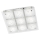 Wofi 9105.09.01.6420 - LED Plafond Lamp TYRA 9xLED/4W/230V