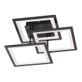 Wofi 9243.03.10.9300 - LED Dimbare Opbouwlamp MODESTO LED/33W/230V