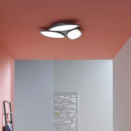 Wofi 9486.03.70.8680 - LED RGBW Dimbare plafondlamp KIRK LED/22W/230V Wi-Fi + afstandsbediening