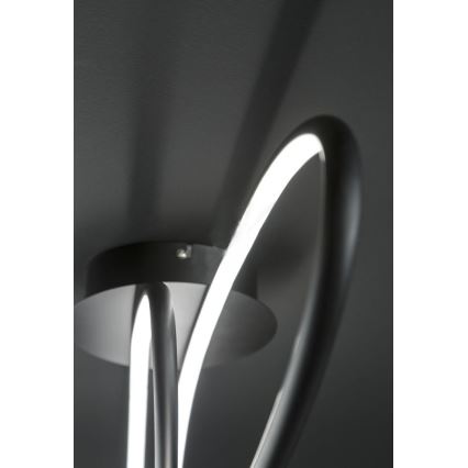 Wofi 9617.01.10.9000 - Dimbare LED bevestigde hanglamp FORK LED/37W/230V 3000K