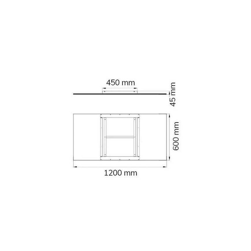 Wofi 9693.01.70.6200 - Dimbare LED plafondlamp LIV LED/44W/230V 2800-5500K + afstandsbediening