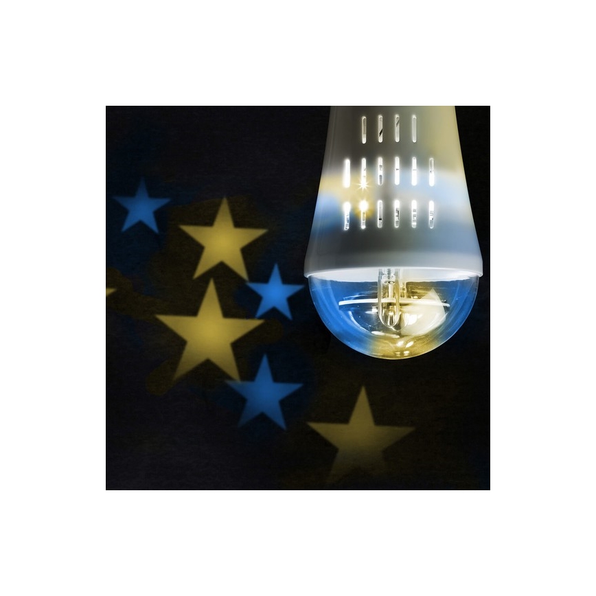 Wofi 9746 - LED Sierlamp STERREN E27/4W/230V