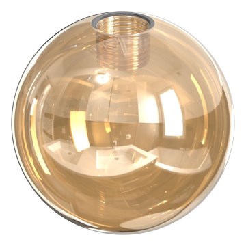 Wofi - Vervangingsglas voor kroonluchter, tafellamp, vloerlamp en wandlamp VILLA diameter 10 cm beige