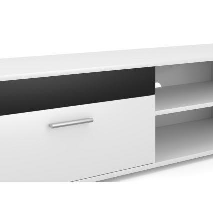 Woonwand BRICK wit/zwart