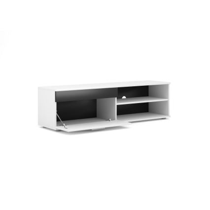 Woonwand BRICK wit/zwart
