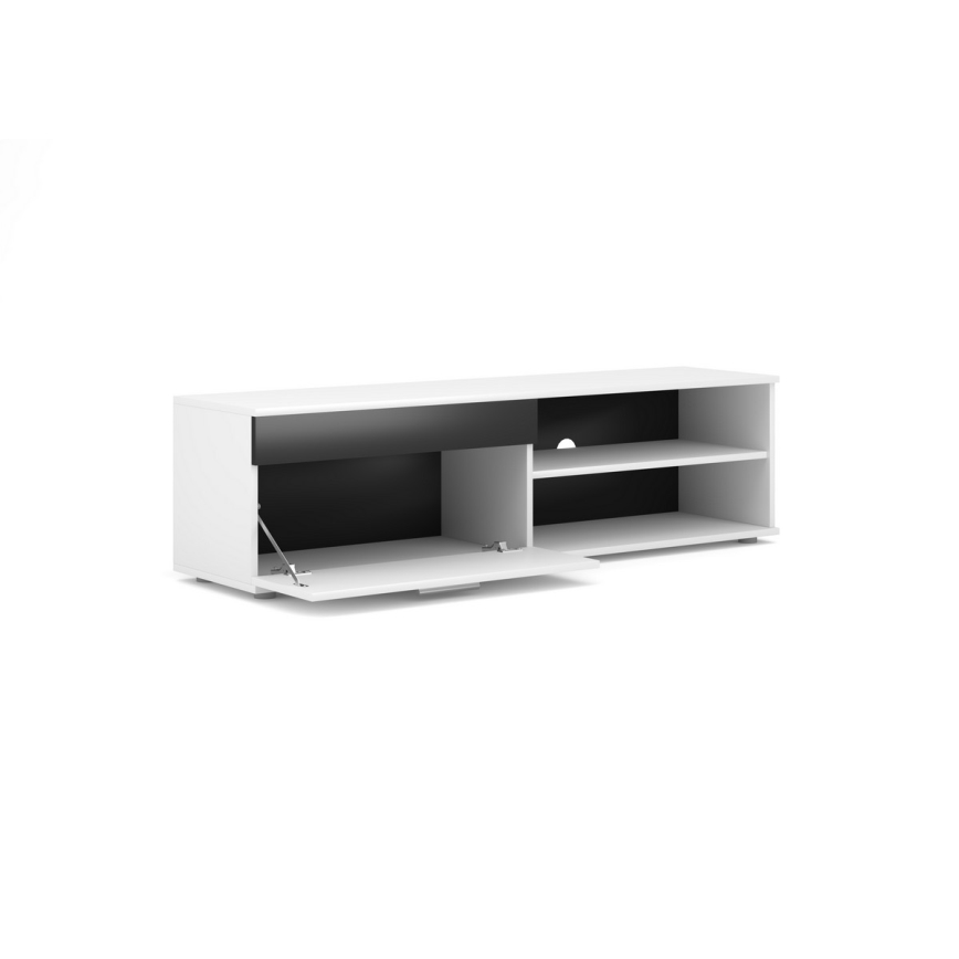 Woonwand BRICK wit/zwart