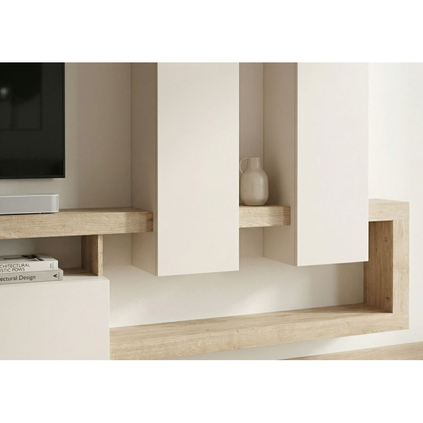 Woonwand LENOR kasjmier/bruin