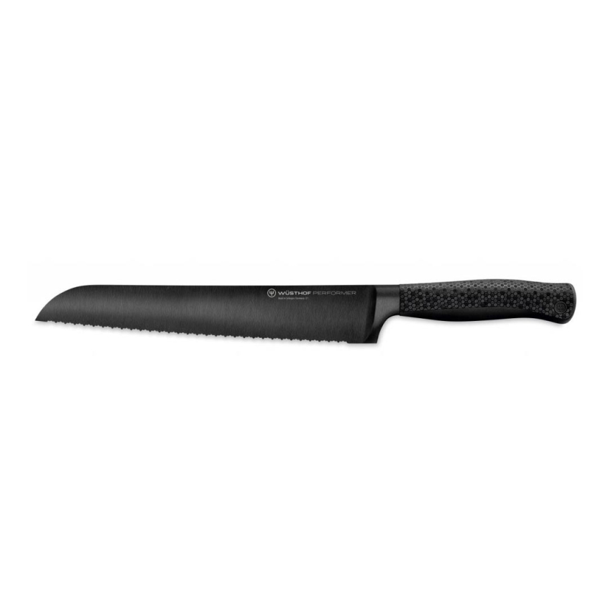 Wüsthof - Broodmes PERFORMER 23 cm zwart