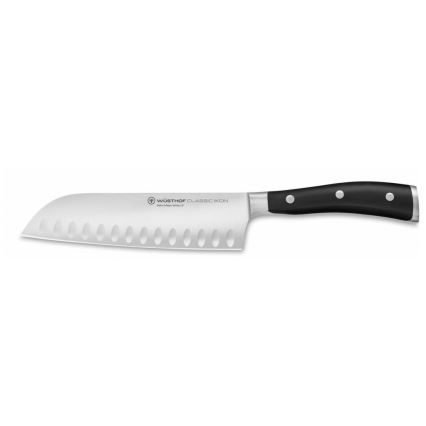 Wüsthof - Set keukenmessen in standaard CLASSIC IKON 7-delig essen/zwart