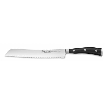 Wüsthof - Set keukenmessen in standaard CLASSIC IKON 7-delig essen/zwart